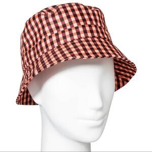 CultureFly Plaid Bucket Hat One Size NWOT